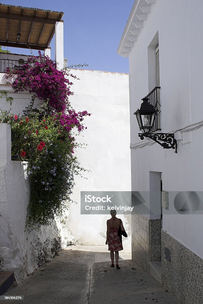 Frau im spanischen street - Lizenzfrei Andalusien Stock-Foto