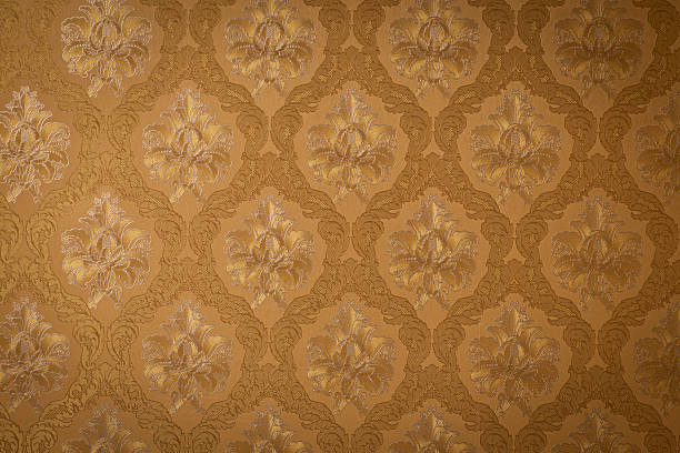 istock Seamless elegant floral wallpaper 184104285