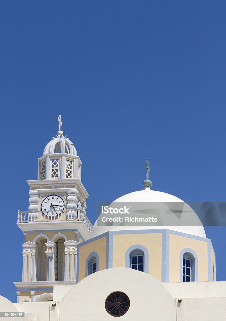 Санторини, традиционные Церковь - Стоковые фото Архитектура роялти-фри