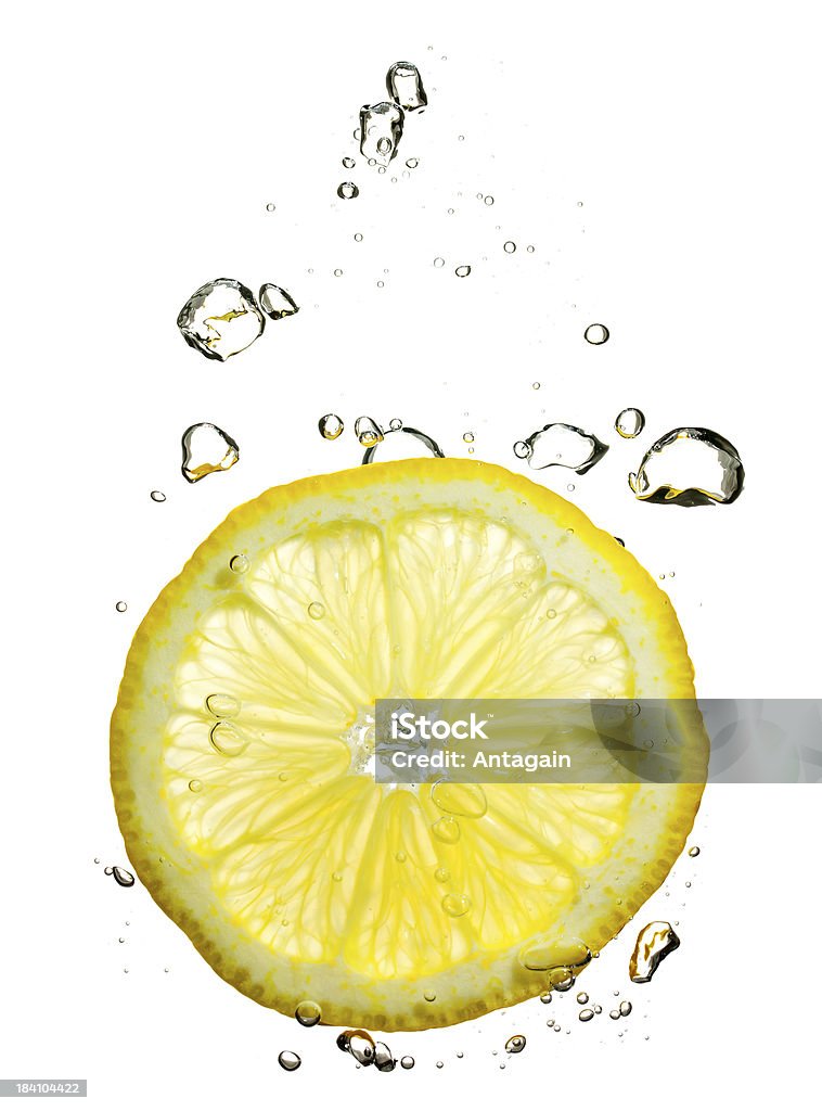 Limão com Água - Royalty-free Limão Foto de stock