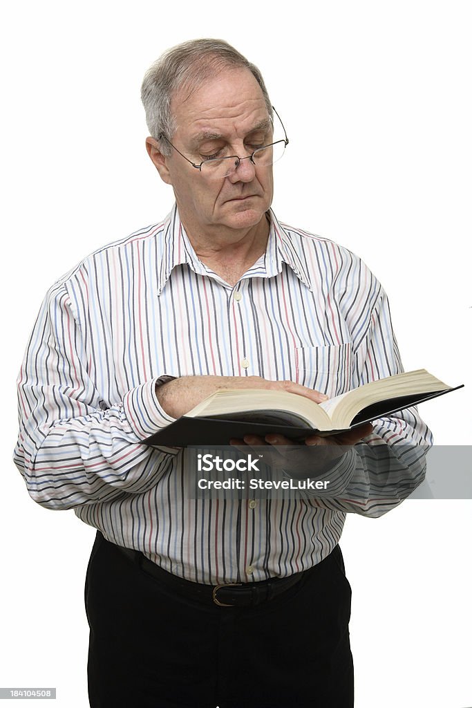 Uomo di lettura - Foto stock royalty-free di Abilità