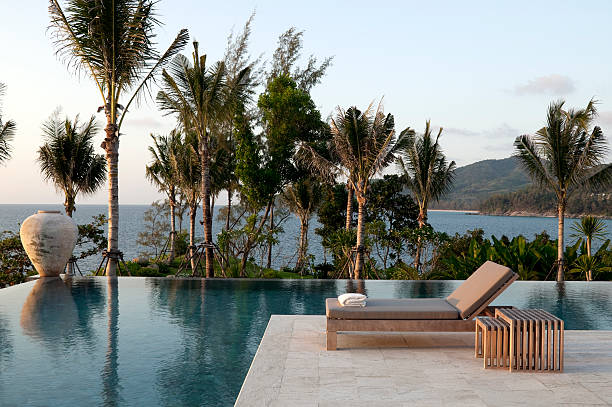 istock villa swimming pool beach house waterfront 184104573