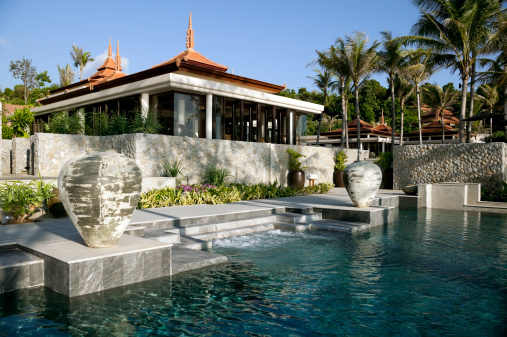 luxury villa hotel trisara phuket thailand