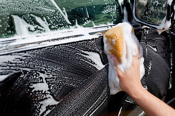 istock Washing Car Door 184104645