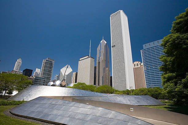 Chicago View  aon center chicago photos stock pictures, royalty-free photos & images