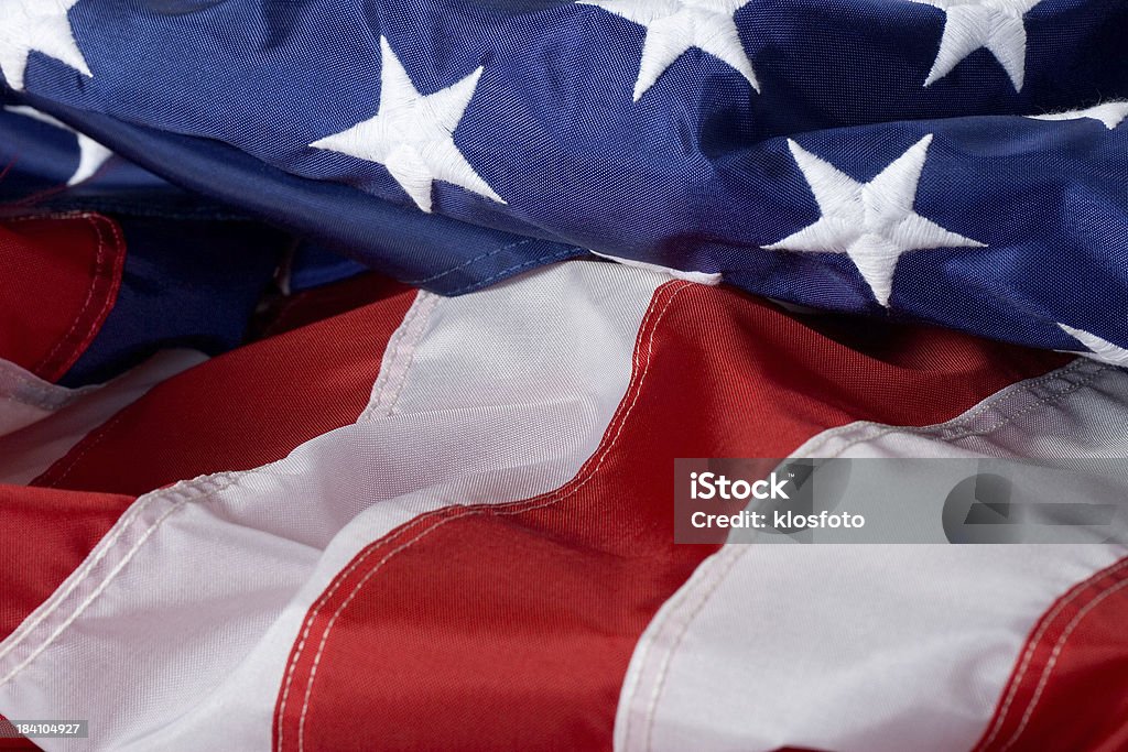Fondo de la bandera americana - Foto de stock de Azul libre de derechos