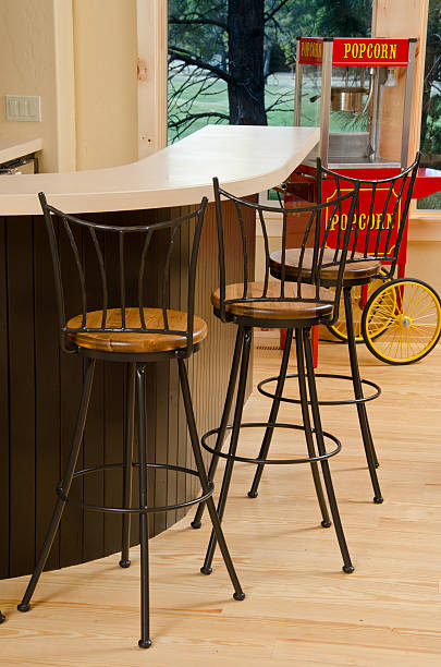 Close up of bar counter