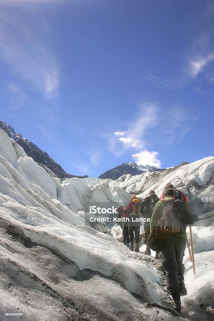 Glacier Hike  Guide - Occupation Stock Photo