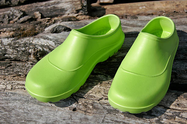 istock Green Rubber Shoes. II 184105633