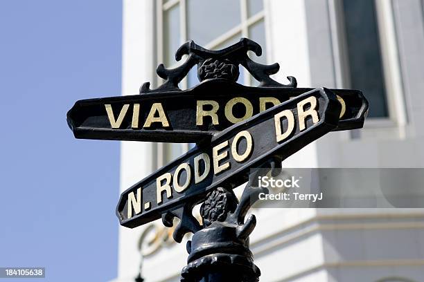 Foto de Rodeo Drive e mais fotos de stock de Butique - Butique, Califórnia, Cidade de Los Angeles