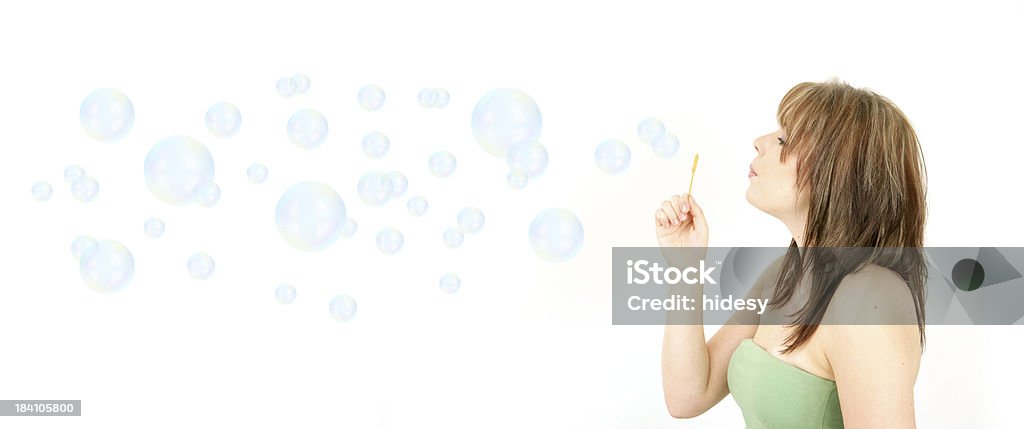 Limpieza de burbujas - Foto de stock de Soplador de burbujas de jabón libre de derechos