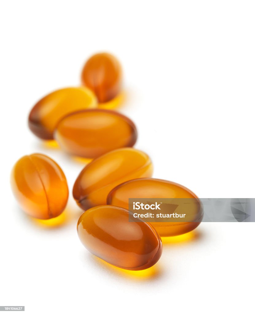 gel suplementos vitamínicos em branco - Royalty-free Antioxidante Foto de stock