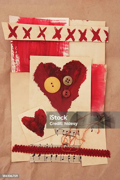 Foto de Scrapbooking e mais fotos de stock de Abstrato - Abstrato, Amor, Arte