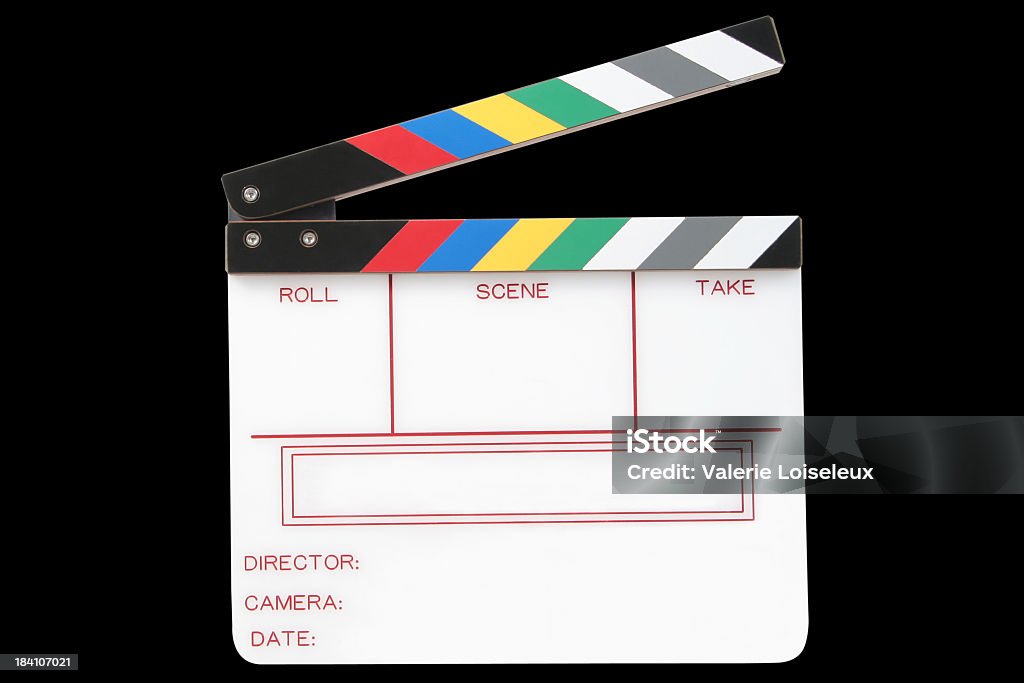 Ciak - Foto stock royalty-free di Aperto