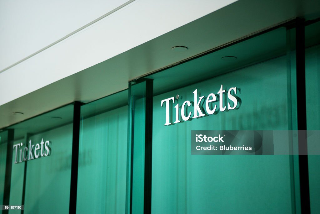 Box Office ticket sales counter Meeting Stock Photo
