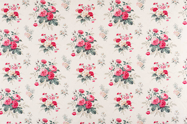 istock Haley Brook Antique Floral Fabric 184107318