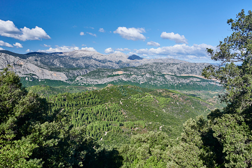 famous mount sainte-victoire in the provence, the Cezanne mountain