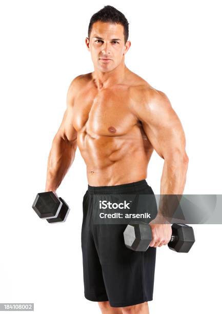 Fitness Modelo Masculino Foto de stock y más banco de imágenes de Adulto - Adulto, Anatomía, Atleta - Papel social