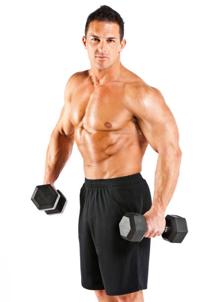istock Male Fitness Model 184108002