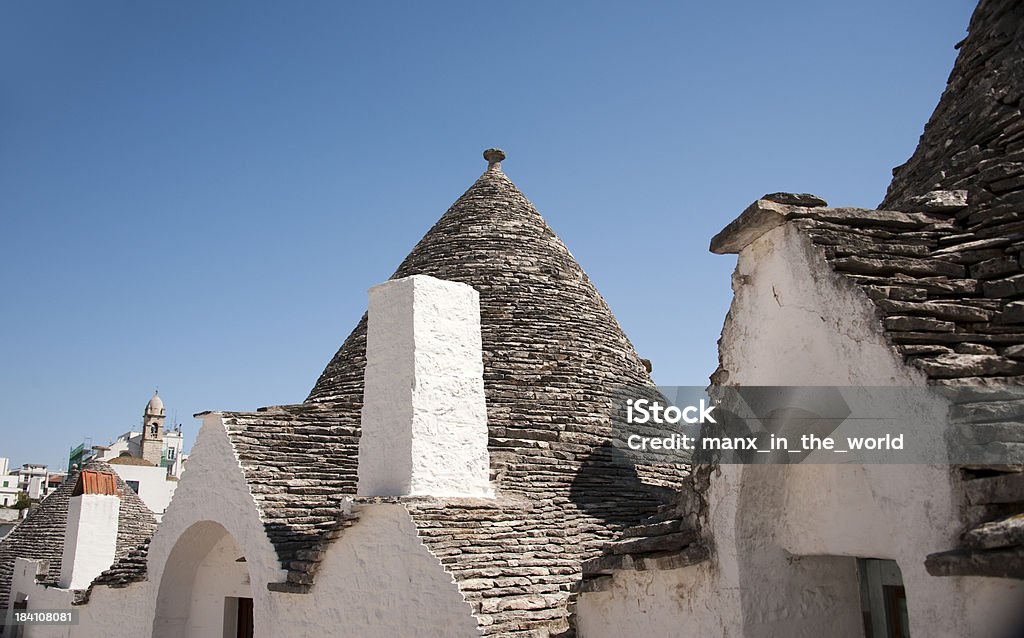 Trulli крыши в Альберобелло, Италия. - Стоковые фото Альберобелло роялти-фри