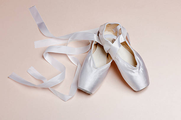 istock Well loved ballet pointe shoes 184108164