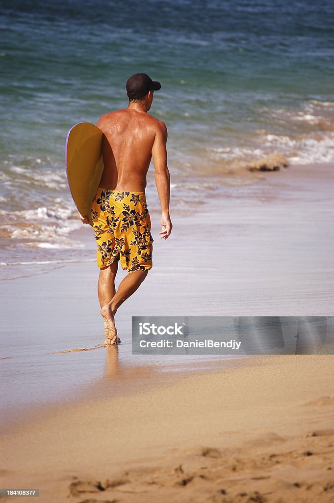 Skimboarder West Side - Стоковые фото Kaanapali роялти-фри