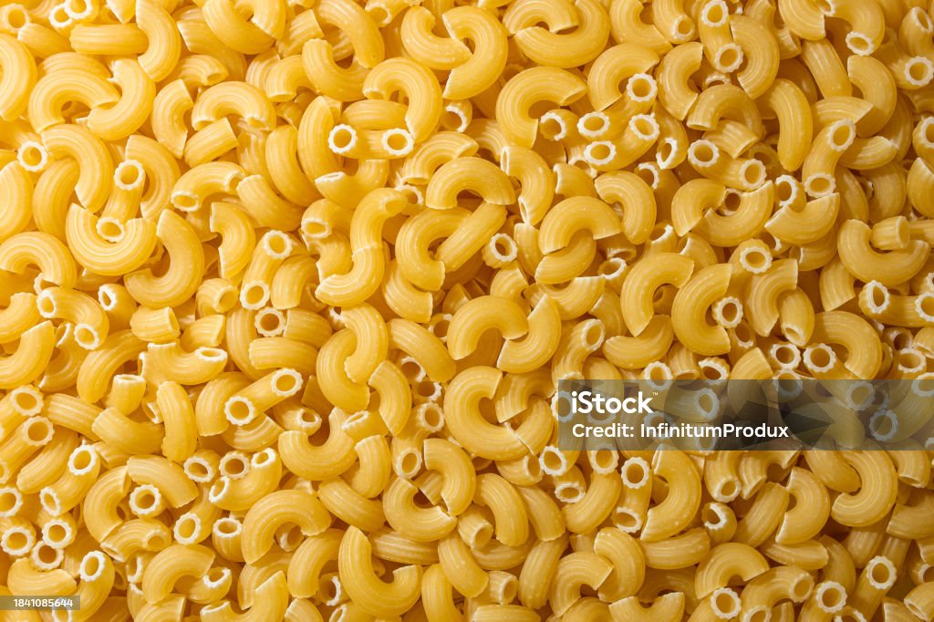 Chifferini Rigati Uncooked Chifferi Rigati Pasta Background Stock Photo - Download Image ...