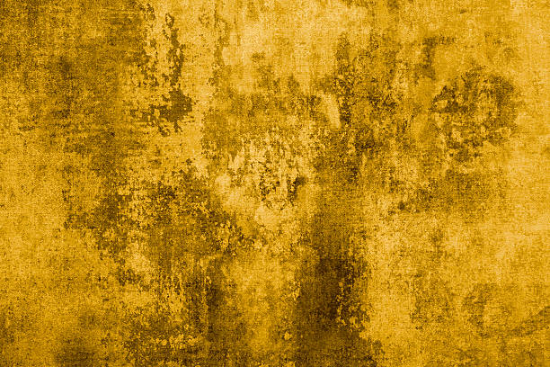 dourado brilhante fundo de grunge de textura - gilded - fotografias e filmes do acervo