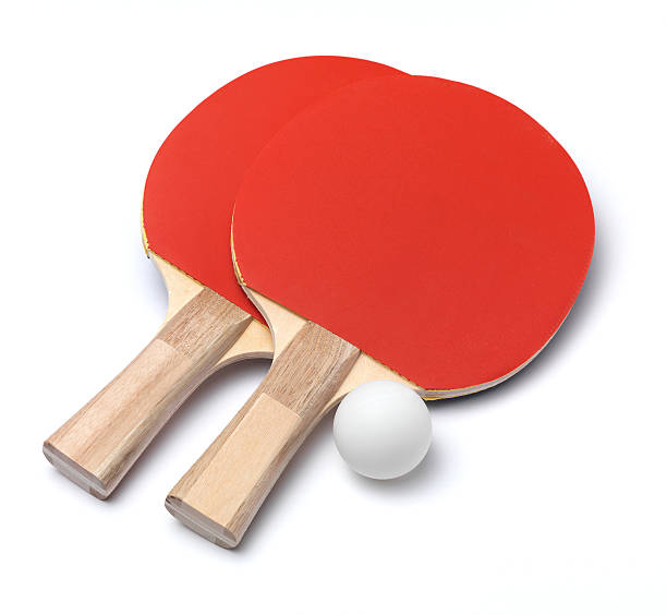 istock Table tennis bat and ball 184108668