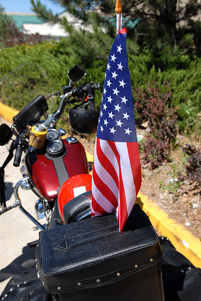 istock Bike Flag Bearer 184108709