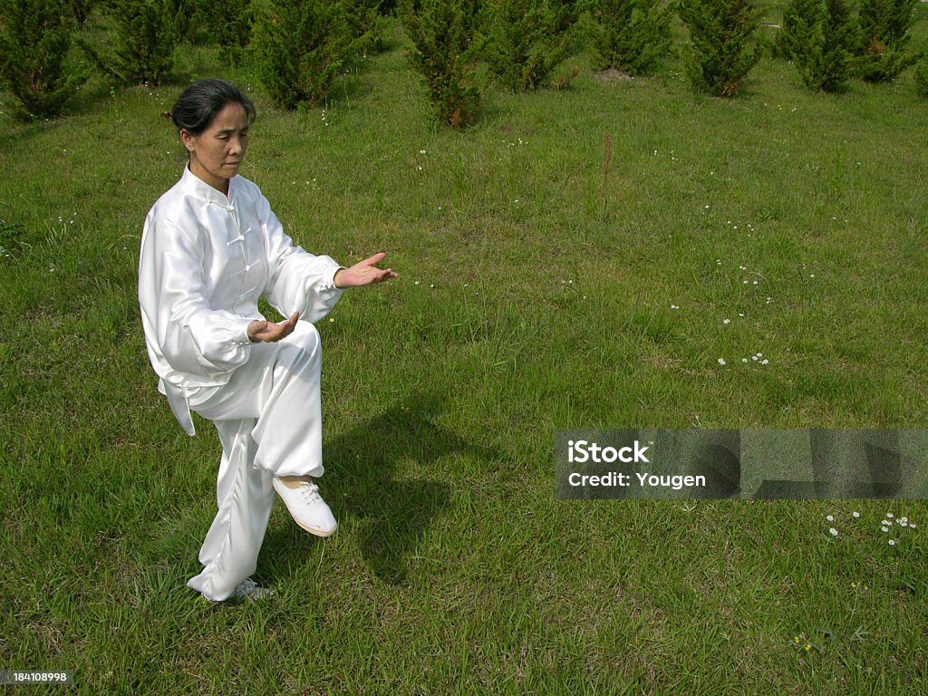 Tai-Chi - Lizenzfrei Aktiver Lebensstil Stock-Foto