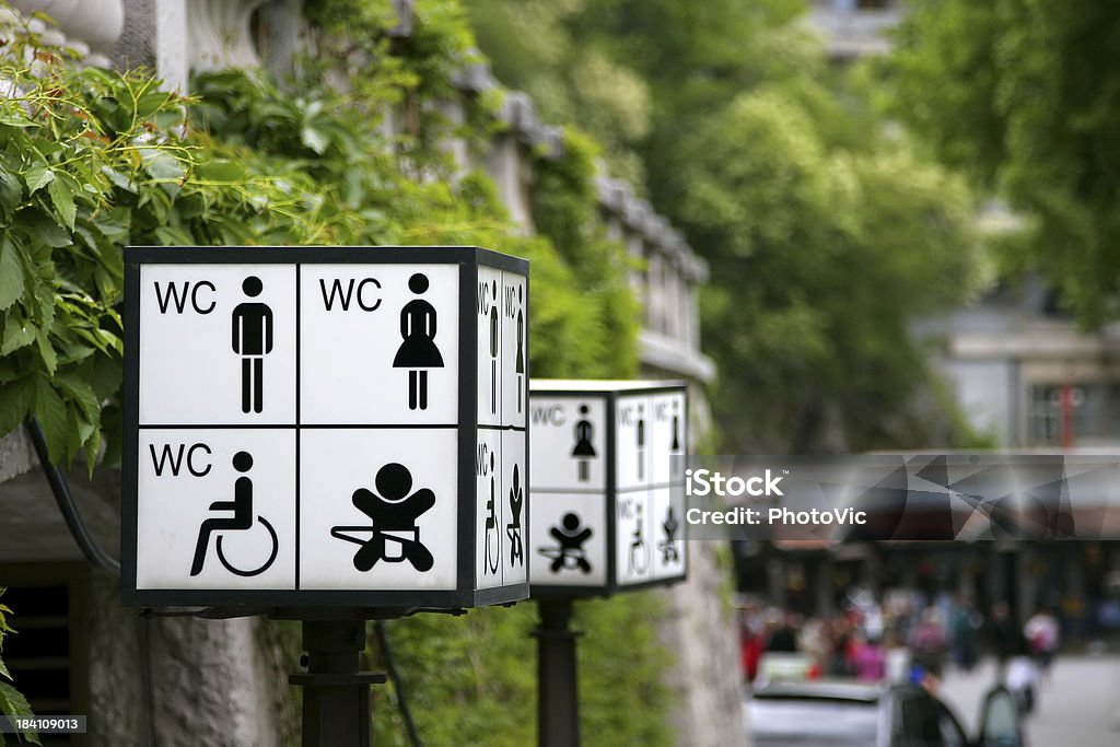 WC para todos - Foto de stock de Adulto royalty-free