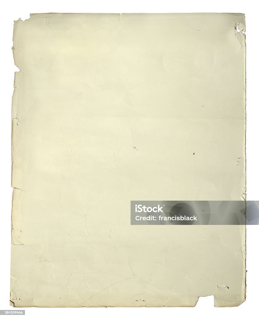 Velho papel 004 cartaz - Foto de stock de Acabado royalty-free