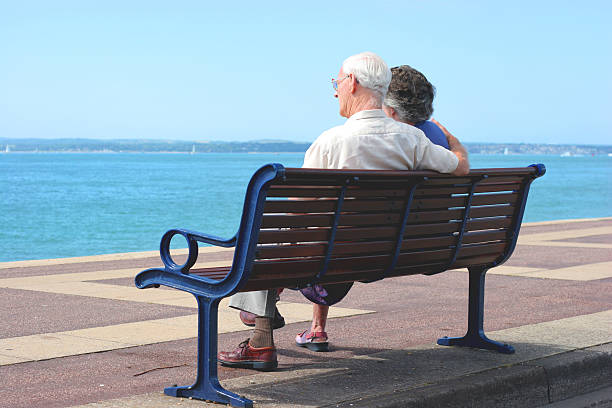 istock Elderly couple in love 184109612
