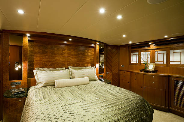 istock bedroom interior luxury motor yacht wealth 184109716