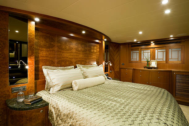 istock bedroom interior luxury motor yacht wealth 184109721