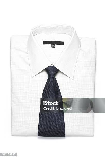 Camisa Y Corbata Foto de stock y más banco de imágenes de Corbata - Corbata, Camisa con botones, Blanco - Color
