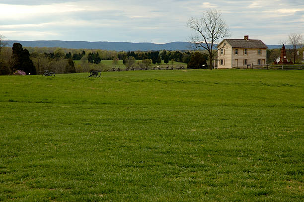 henry дом - manassas war famous place park стоковые фото и изображения