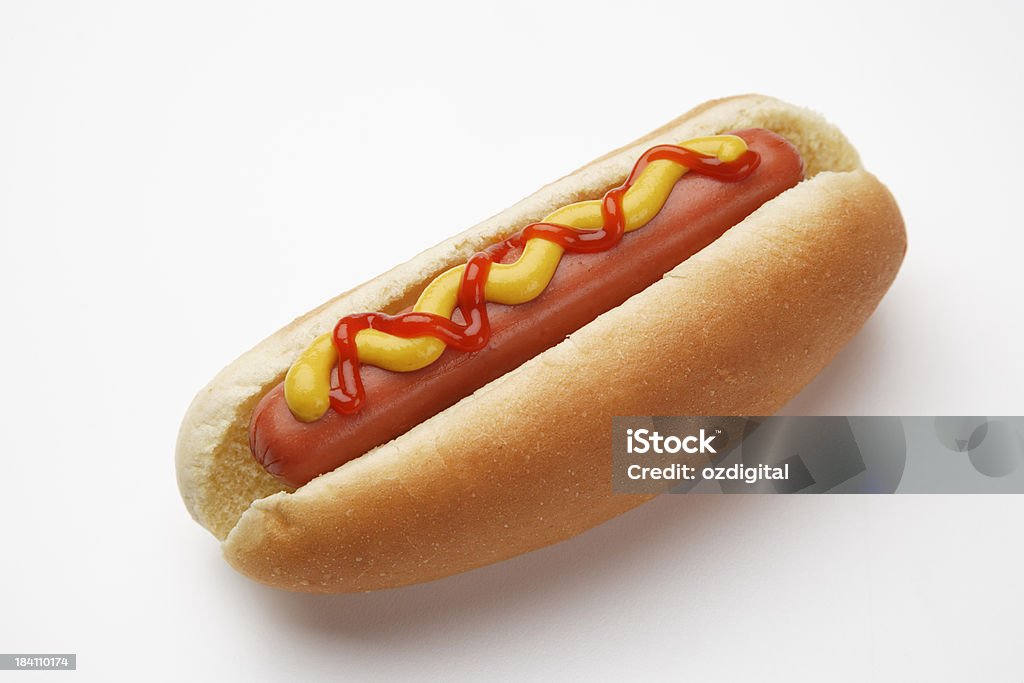 Hot Dog - Zbiór zdjęć royalty-free (Hot dog)