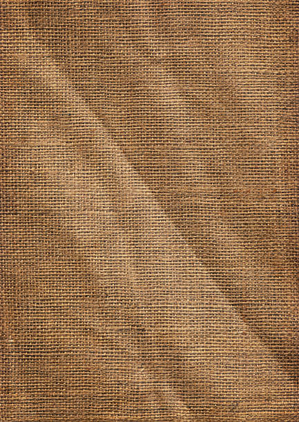 High Resolution Coarse Grain Jute Canvas Crumpled Texture This Large, High Resolution scan of Coarse Grain Jute Canvas (Burlap, Sackcloth, Gunny), Crumpled Grunge Texture, is excellent choice for implementation in various CG design projects.  textured arts and entertainment on gunny stock pictures, royalty-free photos & images