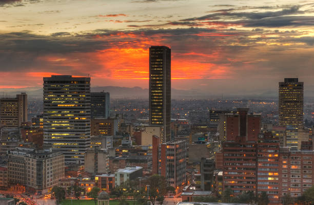 istock Sunset in the city, HDR 184110353