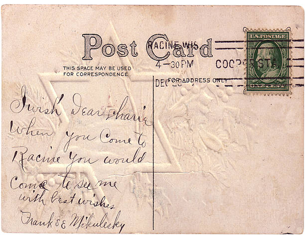 istock Dear Charley-Vintage postcard 1911 184110393