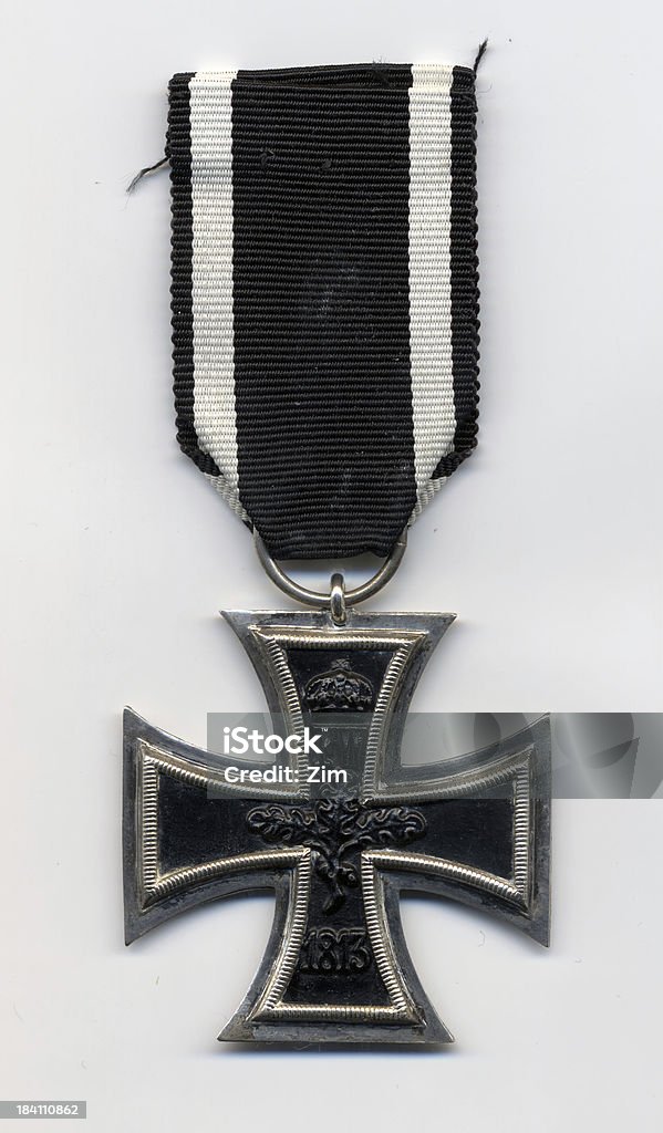 Iron cross "Iron cross, one of the most famous and honored german medal (First and Second World War)." 1918 Stock Photo