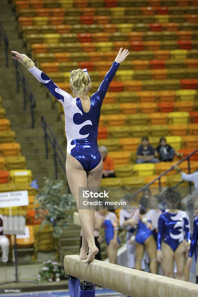 Poutre gymnastique - Photo de Gymnastique sportive libre de droits