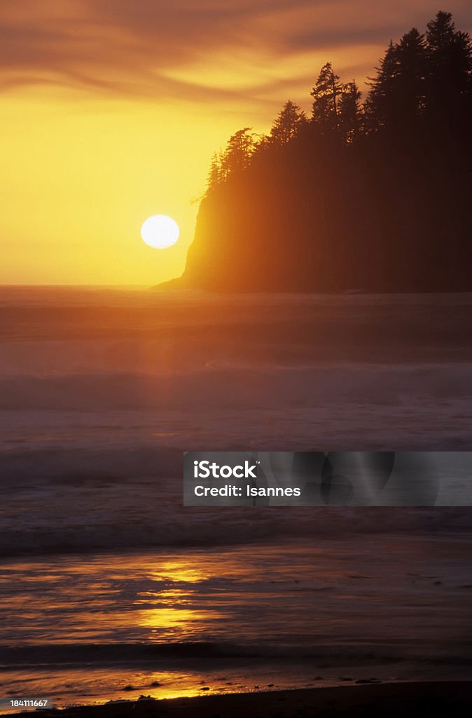 lapush atardecer - Foto de stock de Agua libre de derechos