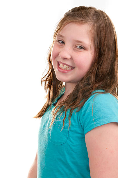 istock Young Girl in Aqua Shirt 184111751