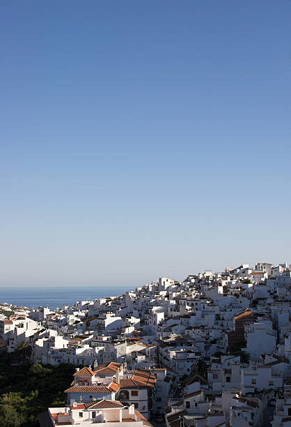 istock Spanish village looking over sea 184112236
