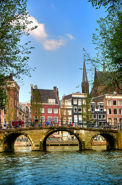 istock Amsterdam City Scene Water Canal 184112246