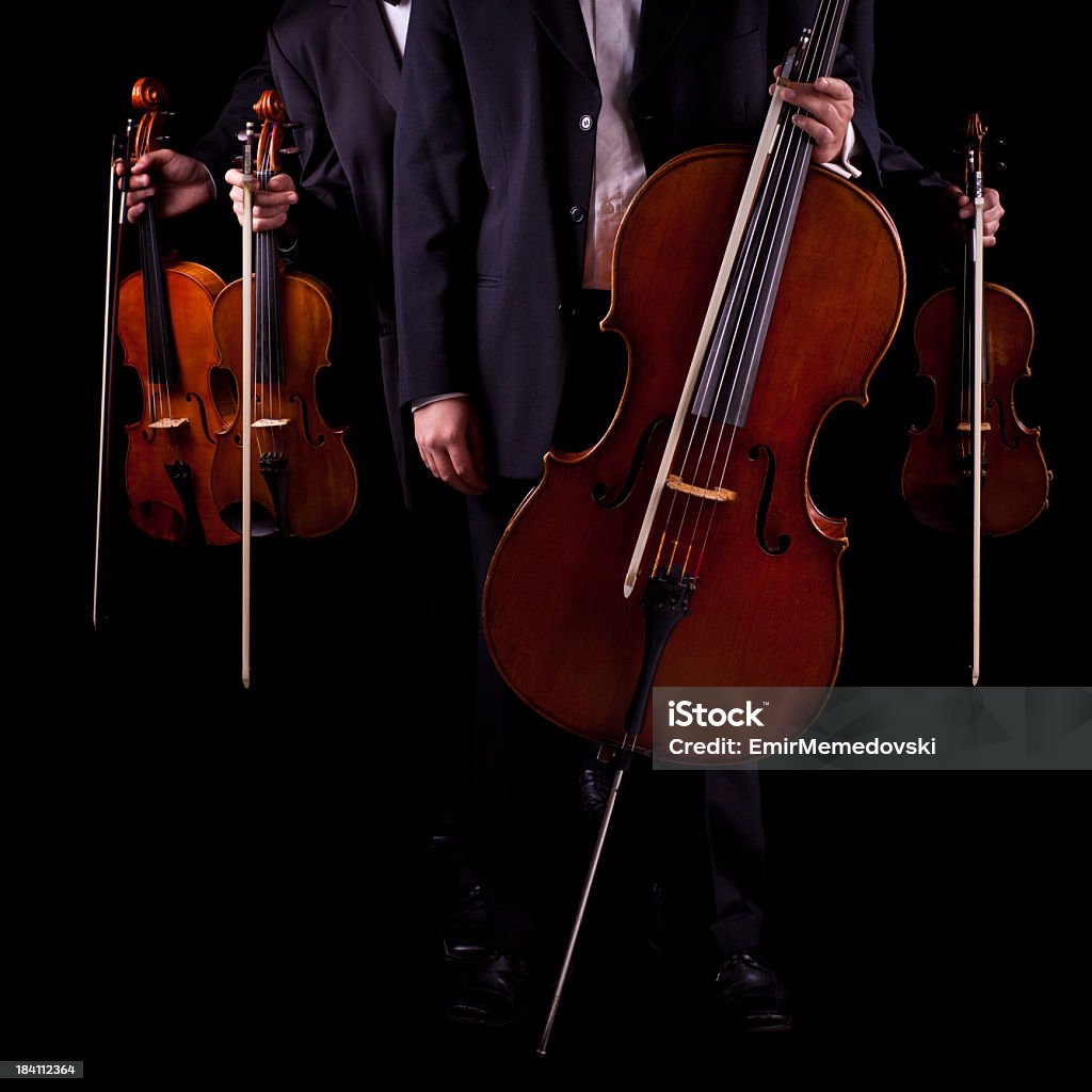 Cuarteto de cuerda - Foto de stock de Cuarteto de cuerda libre de derechos