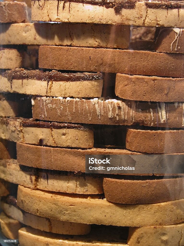Biscotti derrière verre - Photo de Aliment libre de droits